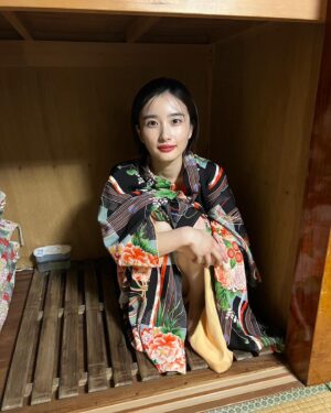 Oto Abe Instagram - 座敷童子風オフショット📷
こんな衣装も着ました笑