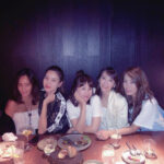 Pace Wu Instagram - Fun dinner with my old friends 💕