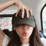 Pace Wu Instagram - 朋友送的帽子，製造時就弄好帽型了，超棒，不用凹半天💓。