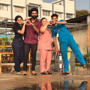 Padeni Kumar Instagram - Us being ourselves 😂😍❤️
.
#heartbeat #friends #funny #crazy #cinema #rainyday #sets #shoot