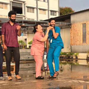 Padeni Kumar Instagram - Us being ourselves 😂😍❤️
.
#heartbeat #friends #funny #crazy #cinema #rainyday #sets #shoot