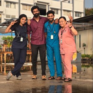 Padeni Kumar Instagram - Us being ourselves 😂😍❤️
.
#heartbeat #friends #funny #crazy #cinema #rainyday #sets #shoot