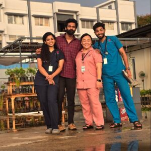 Padeni Kumar Instagram - Us being ourselves 😂😍❤️
.
#heartbeat #friends #funny #crazy #cinema #rainyday #sets #shoot