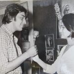 Padmini Kolhapure Instagram - #throwbackthursday after long 😊 I was so so thrilled to sign this movie Jab Pyaar Hua with Dutt Sahab starring the dashing @duttsanjay Mr Sunil Dutt , a legend, a man of principles, an inspiration ! #sunildutt Oh my God !!! Loved him in Padosan ! I can Watch that film à 1000 times ! Thank you @priyadutt for sharing these pictures 🤗