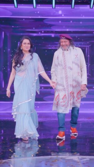 Padmini Kolhapure Instagram - Happy birthday @mithunchakrabortyofficial ✨ 
My lucky Mascot .. God bless with Health Happiness and all that you deserve ..