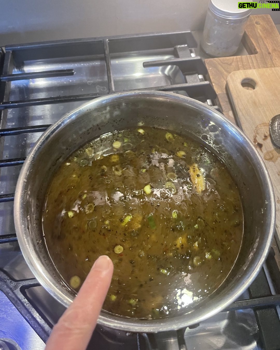 Paget Brewster Instagram - Redemption broth !!!