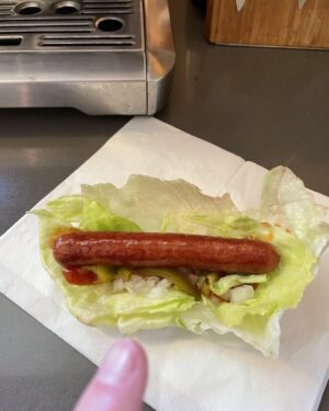 Paget Brewster Instagram - Diet Dog