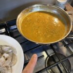 Paget Brewster Instagram - Shrimp curry