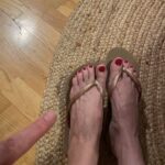 Paget Brewster Instagram - Home pedi