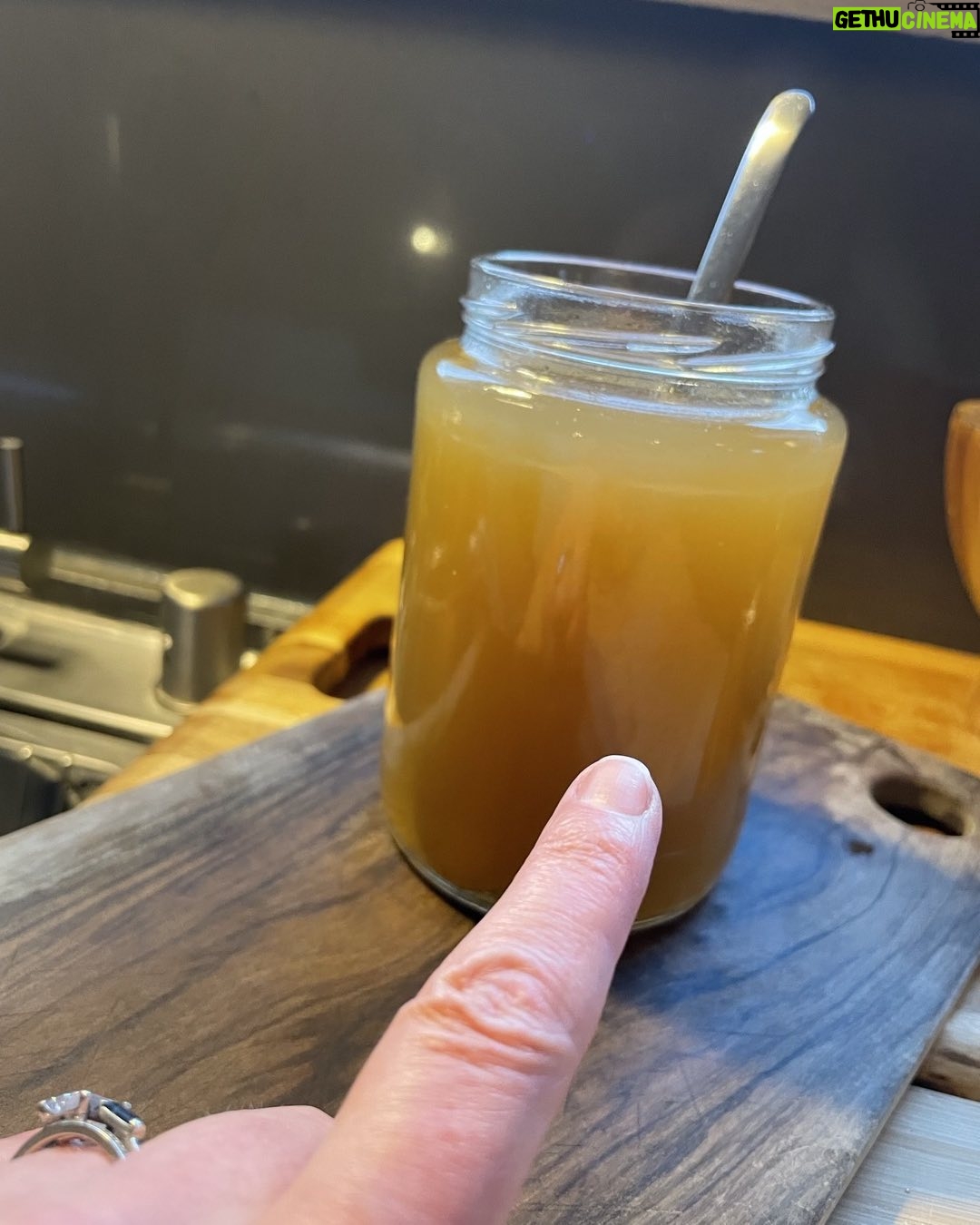 Paget Brewster Instagram - Finished Dashi !