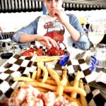 Paget Brewster Instagram - Rock(land) Lobster !