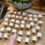 Paget Brewster Instagram - Tofu prep