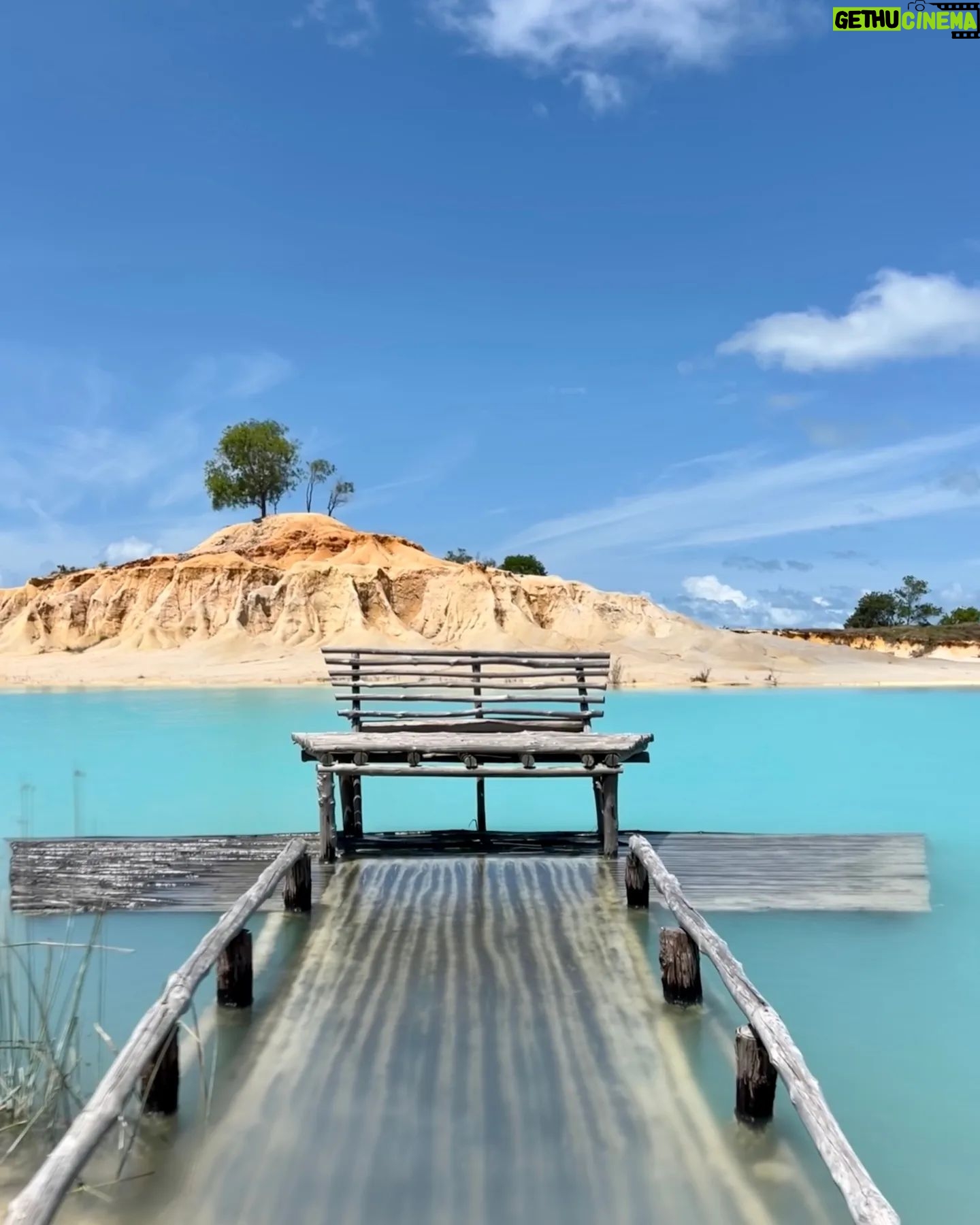 Paige Chua - 2.6K Likes - Saw this place on @denniszhouchongqing a while back... Promise myself I'll bring me there some day.
Made it here😊
Truly a treasure close to home
#bluelake #bintan
