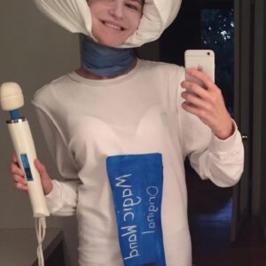 Paige Elkington Instagram - My Halloween resume….