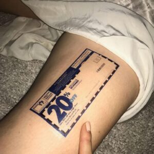 Paige Elkington Instagram - My temporary tattoo portfolio