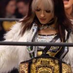 Paige Wooding Instagram - #AEW Women’s World Champion @jamiehayter will sit down with @tonyschiavone24 during #AEWDynamite THIS WEDNESDAY LIVE at 8pm ET/ 7pm CT on @tbsnetwork!