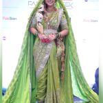 Pallavi Patil Instagram - 💚💚💚 . . Photography by @saneshashank @addy_d_0607 Makeup by @nupuradeshpande_artistry Hair by @hairandmakeupbyradhe Styled by @samprata23 CELEBRTITY management @makeupbyberdesaurabh Saree @royaltasta Jwellery @satyamjewellers Nath @jizajewellerystudio . . #saree #traditional #punetimes #punetimesfashionweek #pallavipatil