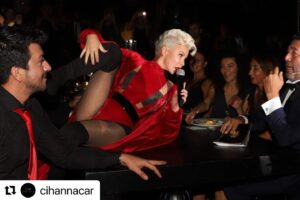 Pamela Spence Instagram - #Repost @cihannacar 
@pembekeci ♥️

#cihannacar #newcollection  #fw22 #divine #fashionweekistanbul #fashion #dress #runway #fashionweek #ifw #design #mfw #hautecouture #couturedress #couturefashion #body #clothes #nyfw #fashionart #whattowear #outfitoftheday #cihannacardivinecollection #ufw #art #contemporary #dress #colours #pfw