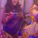 Pamela Mandal Instagram - Radha Ashtami💕 #reelsinstagram #reels #dance #ganpatibappamorya #ganpatifestival #festivevibes #bts #harekrishna #krishna #bappamorya #gannu #ganpati #like #comment #krishna #gopi #radha #radheradhe #radhaashtami