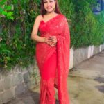 Pamela Mandal Instagram - Happy Diwali #festival #diwali #puja #ganpati #laxmipuja👣 #happydiwali #instagram #sareelove #bts