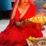 Pamela Mandal Instagram - Diwali puja #festival #diwali #puja #ganpati #laxmipuja👣 #happydiwali #instagram #sareelove #bts