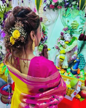 Pamela Mandal Instagram - Ganpati Bappa Mourya

#reelsinstagram #reels #dance #ganpatibappamorya #ganpatifestival #festivevibes #bts #harekrishna #krishna #bappamorya #gannu #ganpati #like #comment #krishna #gopi