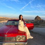 Pannin Charnmanoon Instagram - Sunrise in my eyes☀️🚗 #cappadocia #türkiye