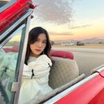 Pannin Charnmanoon Instagram - Sunrise in my eyes☀️🚗 #cappadocia #türkiye