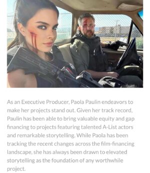 Paola Paulin Instagram - Thank you @swaggermag excited for my film, excited for Cannes film Festival and behind excited for represent Latinos there 🖤🎥 Vamos !!
Article by @ariellavi_15 
-
Gracias @swaggermag emocionada por mi película, emocionada por el Festival de cine de Cannes y más aún  emocionada por representar a los latinos allí 🖤🎥 ¡¡Vamos!!