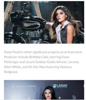 Paola Paulin Instagram - Thank you @swaggermag excited for my film, excited for Cannes film Festival and behind excited for represent Latinos there 🖤🎥 Vamos !!
Article by @ariellavi_15 
-
Gracias @swaggermag emocionada por mi película, emocionada por el Festival de cine de Cannes y más aún  emocionada por representar a los latinos allí 🖤🎥 ¡¡Vamos!!