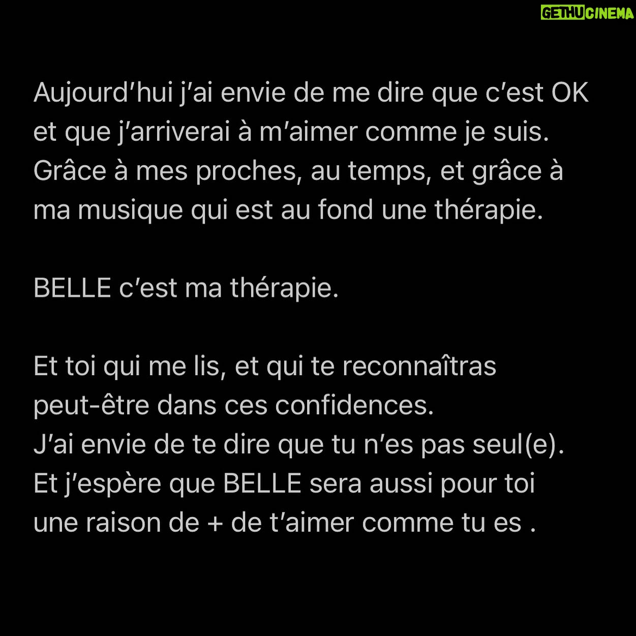 Paola Perrin - 9.2K Likes - Belle sera dans vos oreilles ce soir à minuit, et je ne pouvais pas vous laisser la découvrir sans vous dire ces quelques mots 🐣 (un peu long à lire oui deso)
En tout cas, j’espère du fond du cœur que Belle résonnera dans vos cœurs. 💛
Le clip sera dispo dès demain à 11h. Soyez au RDV 👀
@romainbotti merci pour tout tout tout 🙏🏼
@gabrielleriouah merci pour cette pépite de Clip 📽️✨
@jonathancagne @julienrxl @romainbotti merci pour cette magnifique real et pour la patience après nos 1245 versions 🎛️
@hugolardenet merci pour ton talent de folie 📸
@playtwolabel @sonymusicpubfrance @cellar_____ merci de croire en moi 🤝🏼