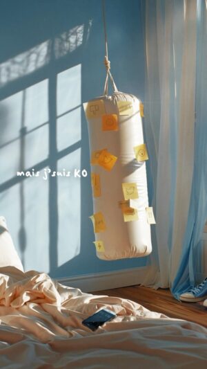 Paola Perrin Instagram - 1 . KO . 📱

Et hop ! Je vous glisse ici un petit extrait de « KO » 🥊
Un des titres de mon EP « Bric à brac » dispo le 17 maiiiiii ! 📦 📱🪞 🍬 🤧📺 

J’AI HAAAATE si vous saviez !!

Vous pouvez encore et toujours pré-commander l’EP pour le mettre au chaud dans votre playlist (Lien dans ma bio) 

Ce doux visuel par la talentueuse @chloecamille.studio 🙏🏼🤍