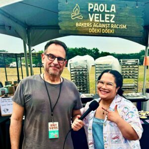 Paola Velez Instagram - LIVE! from Hot Luck (Austin, TX)–Perhaps best known as the force behind @bakersagainstracism, Paola Velez (Dōekï Dōekï) has made a life and career of intertwining baking and altruism. (As her website says, she just wants to “Bake the World a Better Place.”) In this interview, recorded on the grounds of @hotluckfest last weekend, Paola shares about her Bronx childhood, how she switched from savory cooking to baking and pastry, her thoughts on how pastry chefs can express themselves, and–of course–her new cookbook (!), charitable work, and philosophy of giving and making it easy to give.

In this episode, we also visit with participating Hot Luck chefs @stayhungree @chefsarahjayne & @mashamabailey. 

***REMINDER! This Sunday, June 2, from 4pm to 6pm, Andrew and cocktail writer Robert Simonson will co-host (with Swoony’s restaurant in Brooklyn) a book party, talk, and signing. (click through for info and tickets) Limited seating, so purchase your ticket ASAP.***
