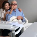Paola Andino Instagram - A long awaited year and a half, and two Pfizer doses later, I was finally able to enjoy my little island again and reunite with my family for a beautiful belated celebration of my grandpa’s 90th birthday. My heart is full to say the least. 🤍