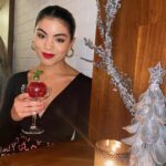 Paola Andino Instagram - Just a ‘tini bit excited for the holiday season 🍸❄️🧤