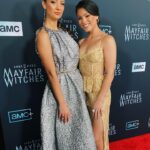 Paola Andino Instagram – Such a full circle moment supporting my dear friend @cameronjade at the premiere of Mayfair Witches. Cam and I were coincidentally (it was kismet, really) filming in New Orleans at the same time and as a first timer in NOLA, I couldn’t have asked for a better guide. Cameron took me to a beautiful house on Prytania St, one of the locations of the show, and the quaintest little bookshop where she found a signed copy of Anne Rice’s The Witching Hour. Fast forward a few months later and now everyone can see her incredible performance as Young Deirdre tonight on AMC! Beyond proud of you @cameronjade and love you big time. ✨
Red carpet glam on both of us by @troublefieldstyle ❤️