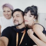 Paola Krum Instagram - Evento de presentación de #elprimerodenosotros Me maquilló el genio de @tony.mkp Me peinó la bella @day_nanu Los amo ❤️ Y la ropa DIVINA es de @jazminchebar