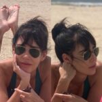 Paola Krum Instagram - Colgada en el viento de la playa...retratada por mi amor @ivanespechegil ❤️