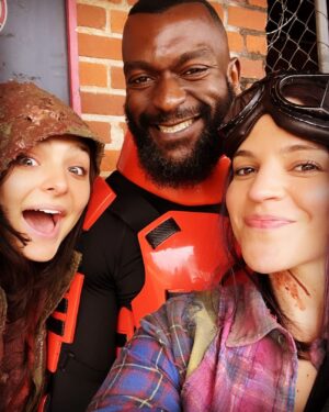 Paola Lázaro Instagram - TWD Thankful Thursdays with @cassadymcclincy & @mjshawnuff 
These 2 amazing souls are an absolute delight 💕 Thank you both for your joy and light ☀️
