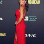 Paola Lázaro Instagram – I got to share this night with mami, my uncle and people I love dearly. Thankful for that ♥️ @amcthewalkingdead 
hair: @hairby_beau 💇🏻‍♀️ gracias 😊
makeup: @tammyyi 💄gracias 😊