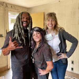Paola Lázaro Instagram - Thankful for these good times with good people 👻 #TWDFamily #TheWalkingDead #TWD