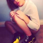 Paola Lázaro Instagram - Sneakerhead Pao is back. Thanks @mlo.shoes for the fly sneakers! If y’all are looking for unique gifts this holiday check out and use CODE: PAOLA for 10% off! 🤍