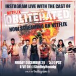 Paola Lázaro Instagram - See you Tonight LIVE with the cast of #Obliterated for an Instagram live @5:30pm PT / 7:30pm CT on @shelleyhennig ‘s live ❤️‍🔥 🔥 ❤️‍🔥