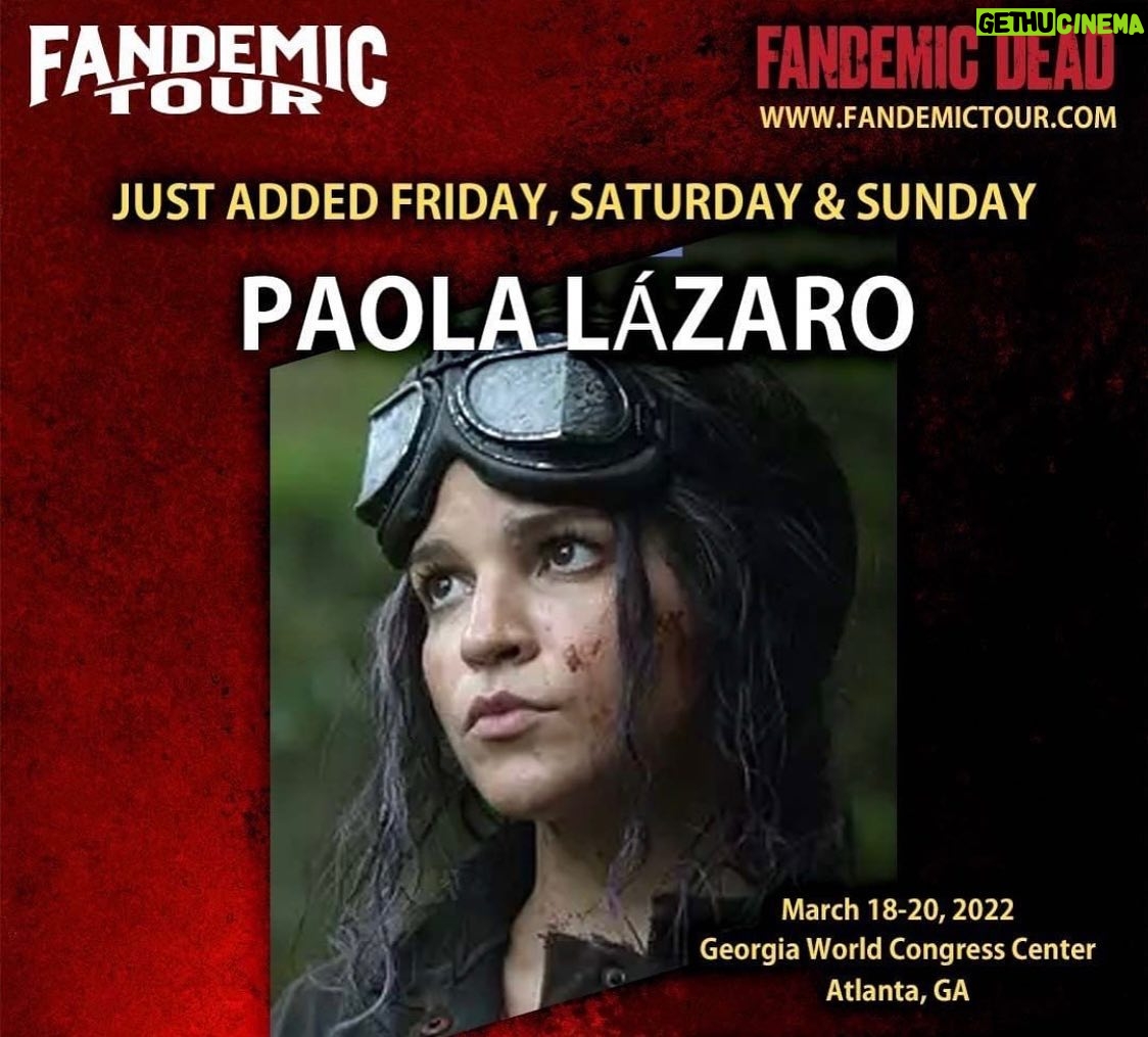 Paola Lázaro Instagram - Come say: “OH MY GOD HI!!!” to me this weekend! 😊 Love y’all and can’t wait to meet y’all! Meeting y’all is a DREAM come TRUE for me 😊