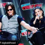 Paola Lázaro Instagram - New York Comic Con was a blast and @bigbaldhead is a sweetheart 🖤 @newyorkcomiccon