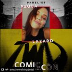 Paola Lázaro Instagram – Excited for this💫❣️💫 #comiccon #Repost @amcthewalkingdead 

@paola__lazaro is getting ready for her first ever #ComicAtHome Panel. 

Don’t miss it July 24th at 4pm ET/ 1pm PT. #TWDFamily