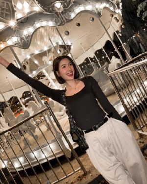 Paparwadee Chansamorn Instagram - 🎠💕👯‍♀️✨