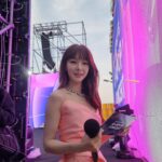 Park Cho-a Instagram - 2023 G-KPOP콘서트의 진행을 맡게되어 너무 영광이였습니다🏅관계자 여러분 모두 고생하셨고 저를보러와주신 팬분들께도 진심으로 감사드려요🙇🏻‍♀️👋🏻 #G-KPOPCONCERT #헤메스열일 #마지막날❣️