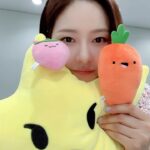 Park Ha-na Instagram - 우앙~별이랑 당근이랑 딸기가 만났어요~🧡고마워요~