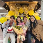 Park Ha-na Instagram - 💜💚🧡 고맙고 사랑합니다~